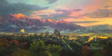 Landschaft Werke - Salt Lake City of Lights TK cityscape